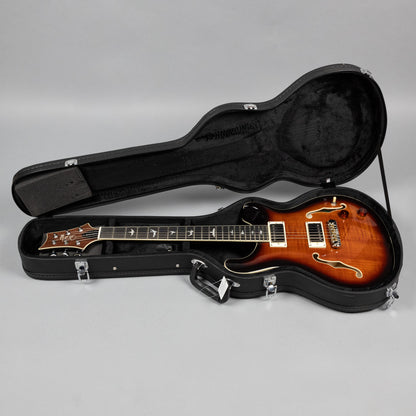 Paul Reed Smith SE Hollowbody II in Black Gold Burst (F25797)