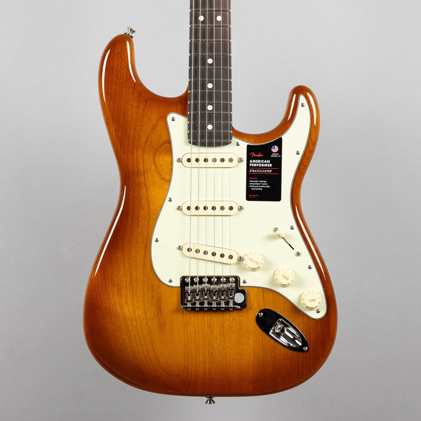 Fender American Performer Stratocaster, Honey Burst