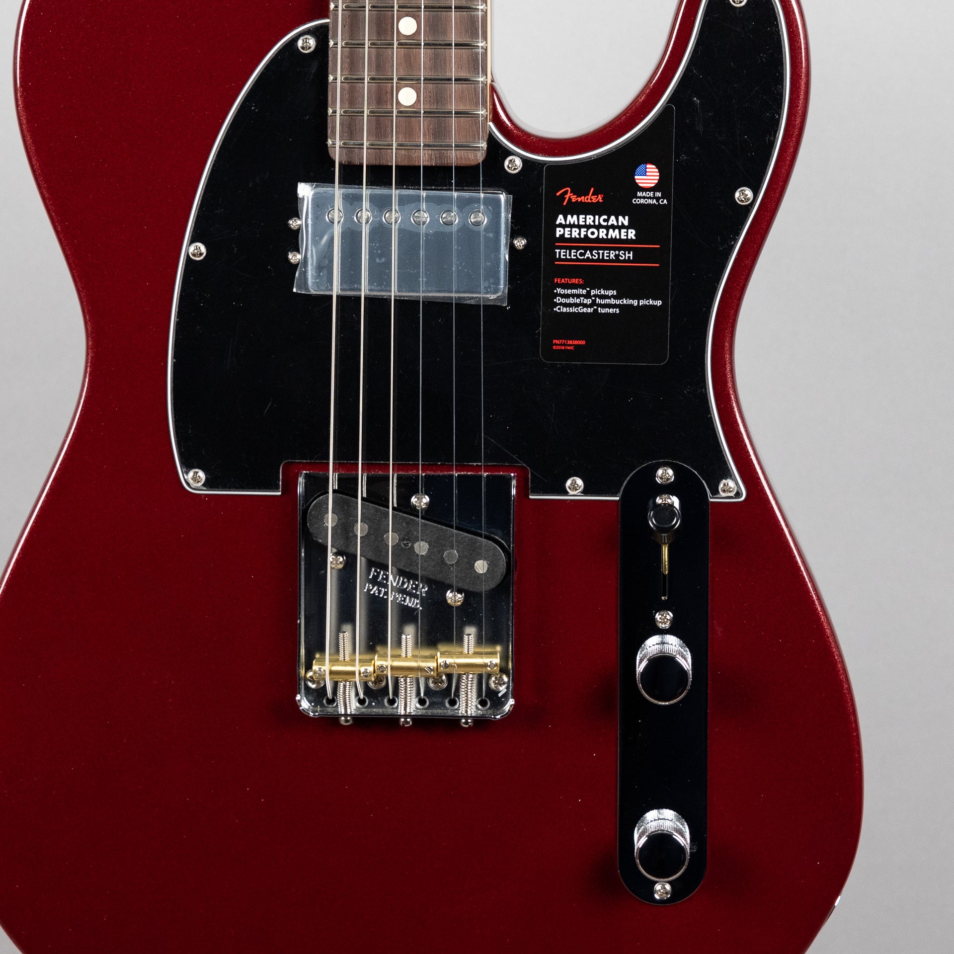 Fender American Performer Telecaster Hum, Aubergine – Carlton