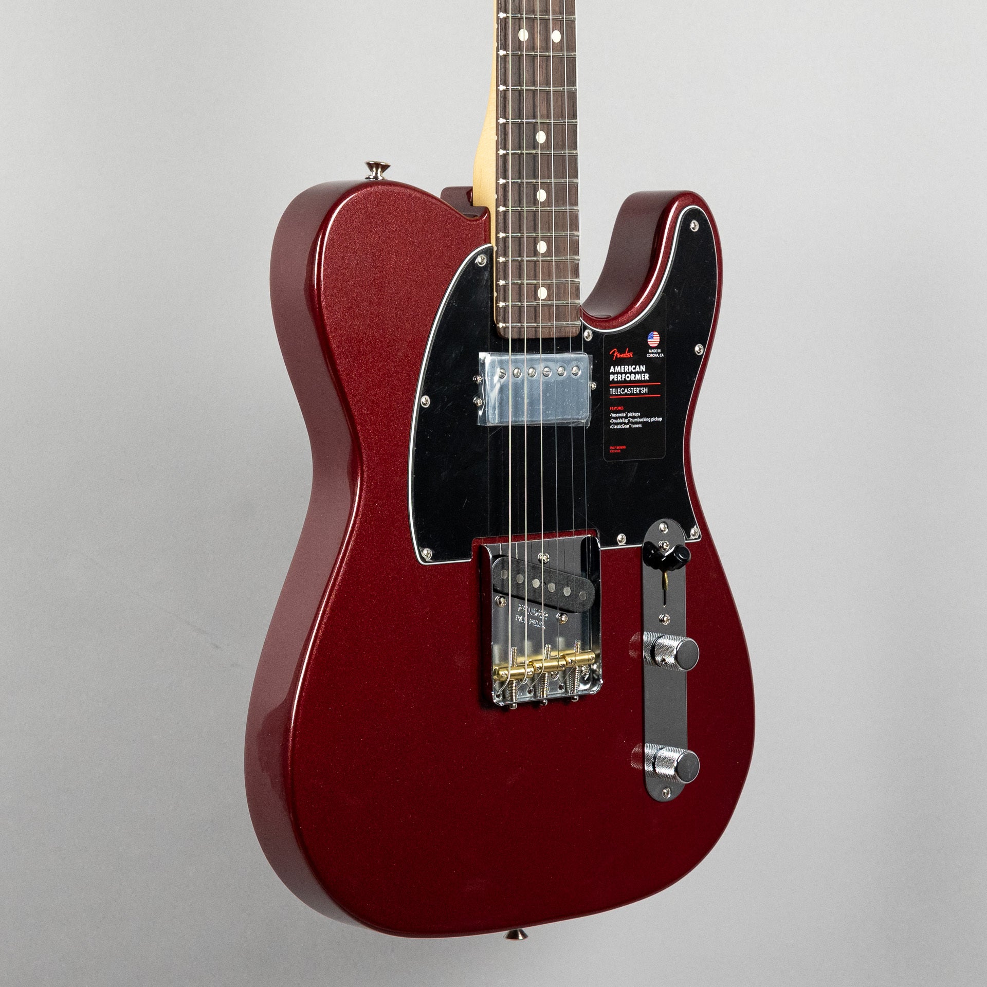 Fender American Performer Telecaster Hum, Aubergine – Carlton