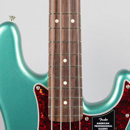 Fender American Professional Classic Precision Bass, Faded Sherwood Green Metallic