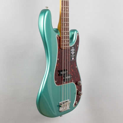 Fender American Professional Classic Precision Bass, Faded Sherwood Green Metallic