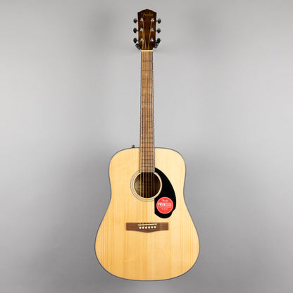 Fender CD-60S Dreadnought Acoustic Guitar, Natural