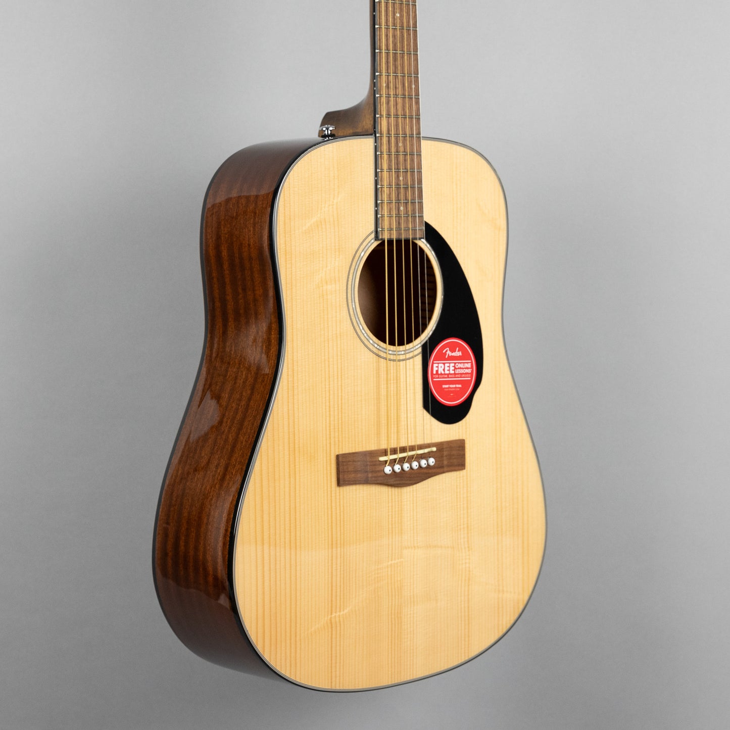 Fender CD-60S Dreadnought Acoustic Guitar, Natural