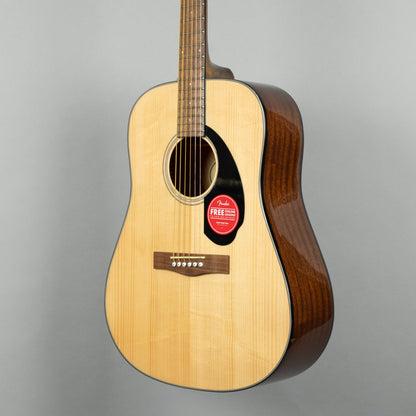 Fender CD-60S Dreadnought Acoustic Guitar, Natural