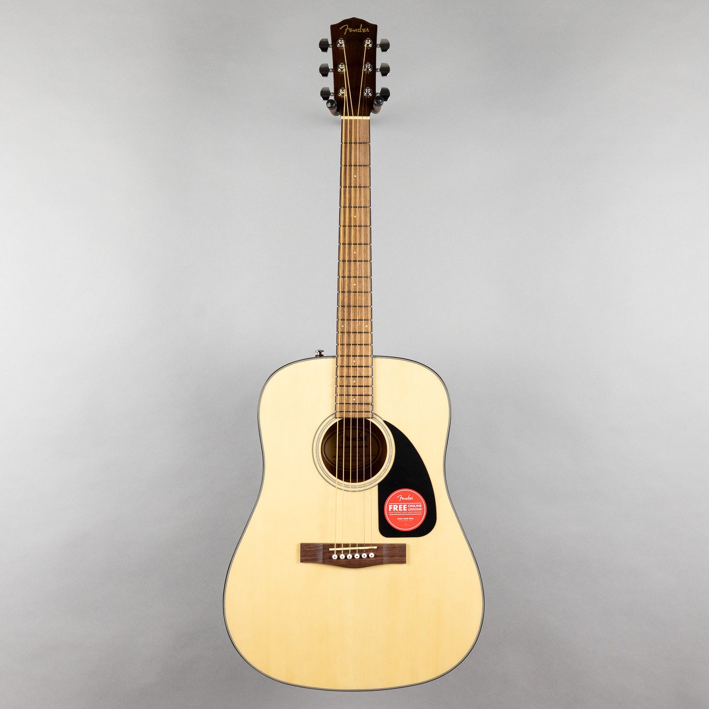 Fender CD-60 Dreadnought Acoustic Guitar V3 with Case, Natural