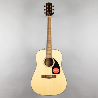Fender CD-60 Dreadnought Acoustic Guitar V3 with Case, Natural