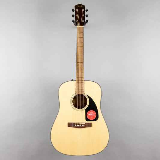Fender CD-60 Dreadnought Acoustic Guitar V3 with Case, Natural