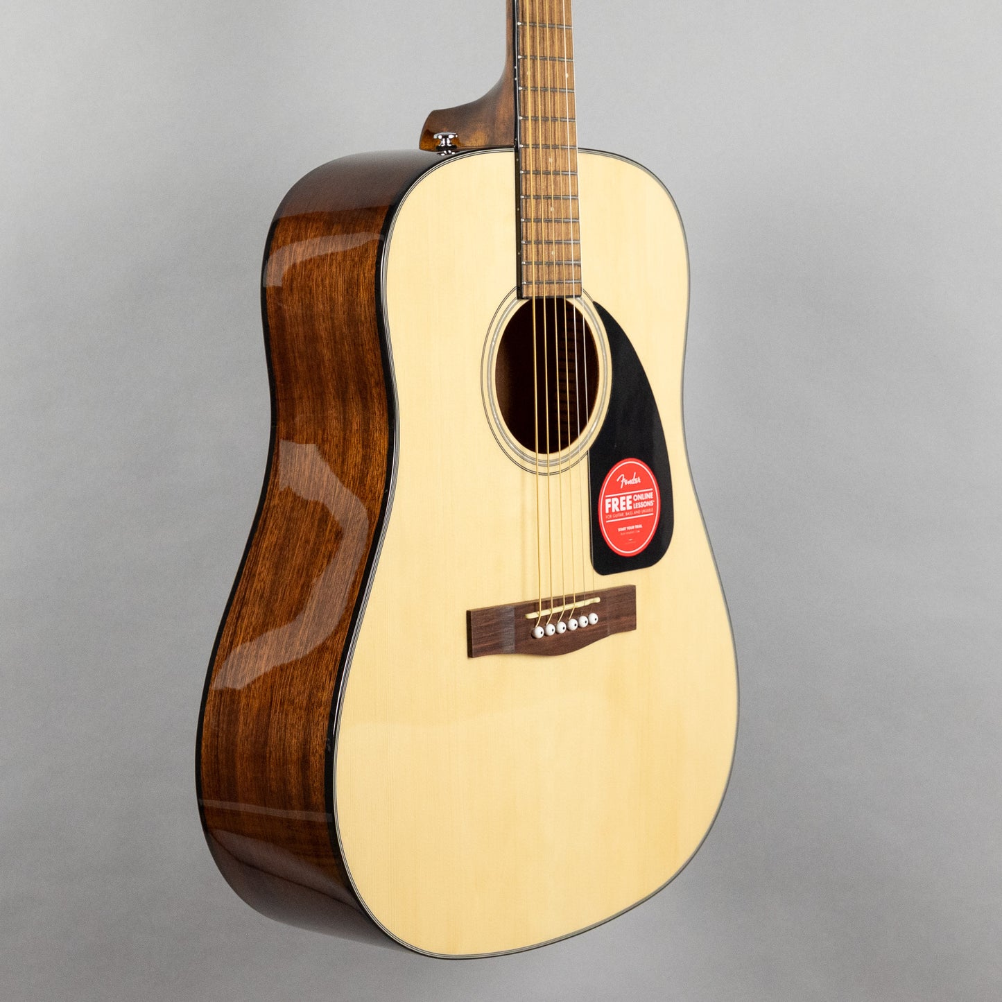 Fender CD-60 Dreadnought Acoustic Guitar V3 with Case, Natural