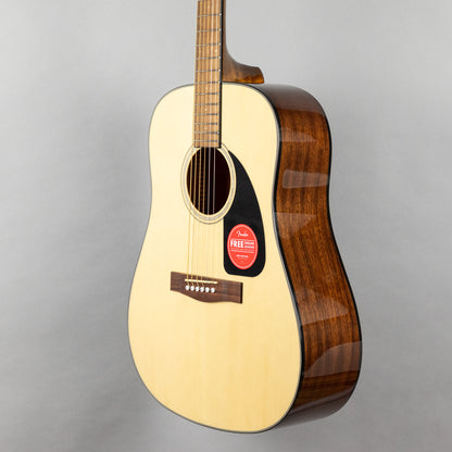 Fender CD-60 Dreadnought Acoustic Guitar V3 with Case, Natural