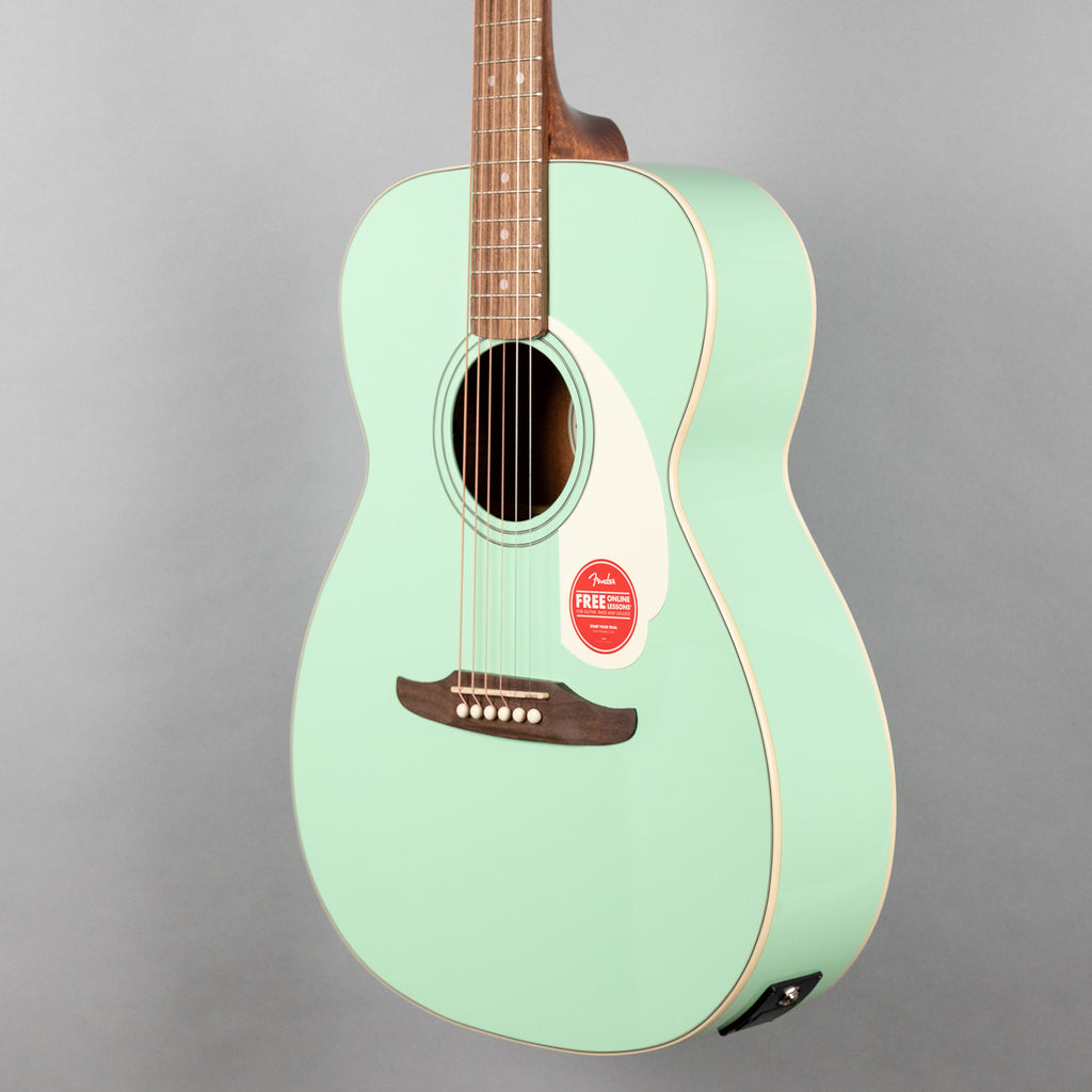 Fender California Standard Monterey E Acoustic/Electric Guitar, Surf Green