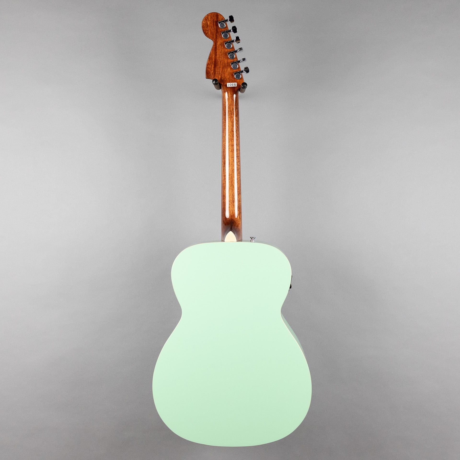Fender California Standard Monterey E Acoustic/Electric Guitar, Surf Green