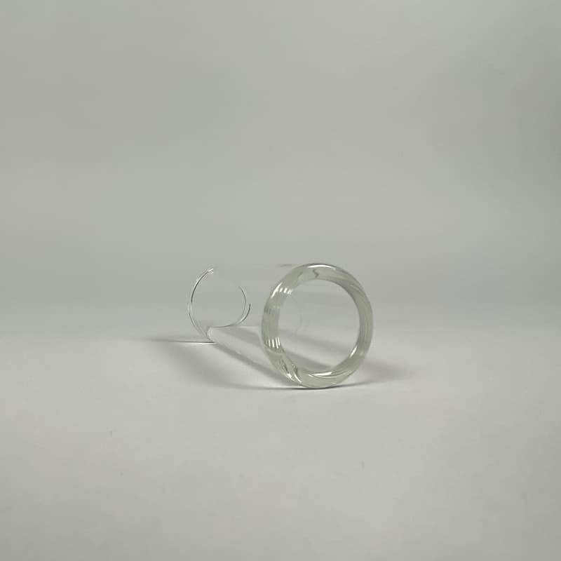 Fender Glass Slide 5 Fat Large, Clear
