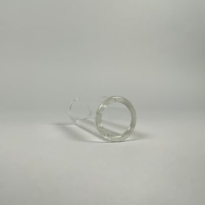Fender Glass Slide 5 Fat Large, Clear