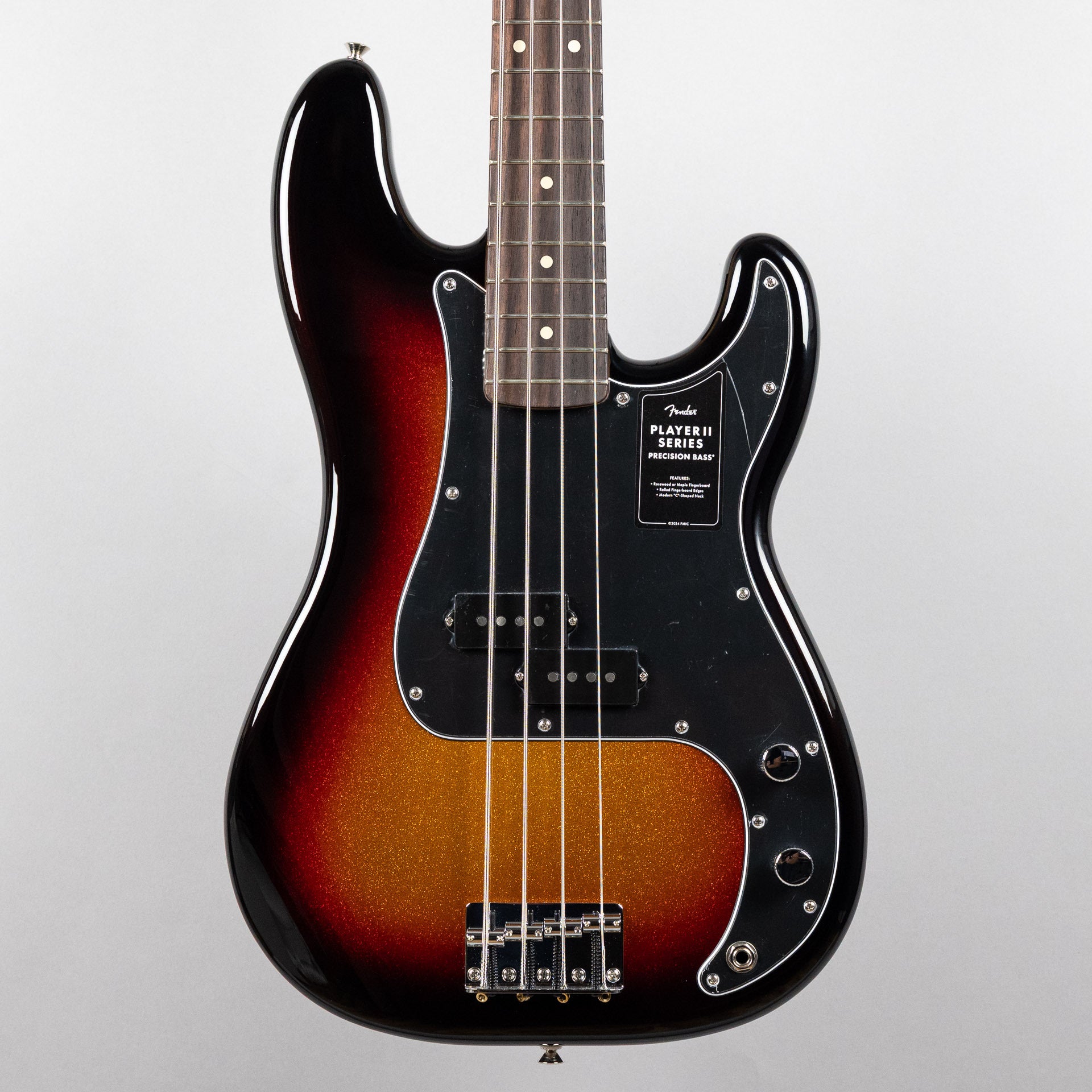 Fender Limited Edition Player II Precision Bass, Sparkle 3-Color Sunburst