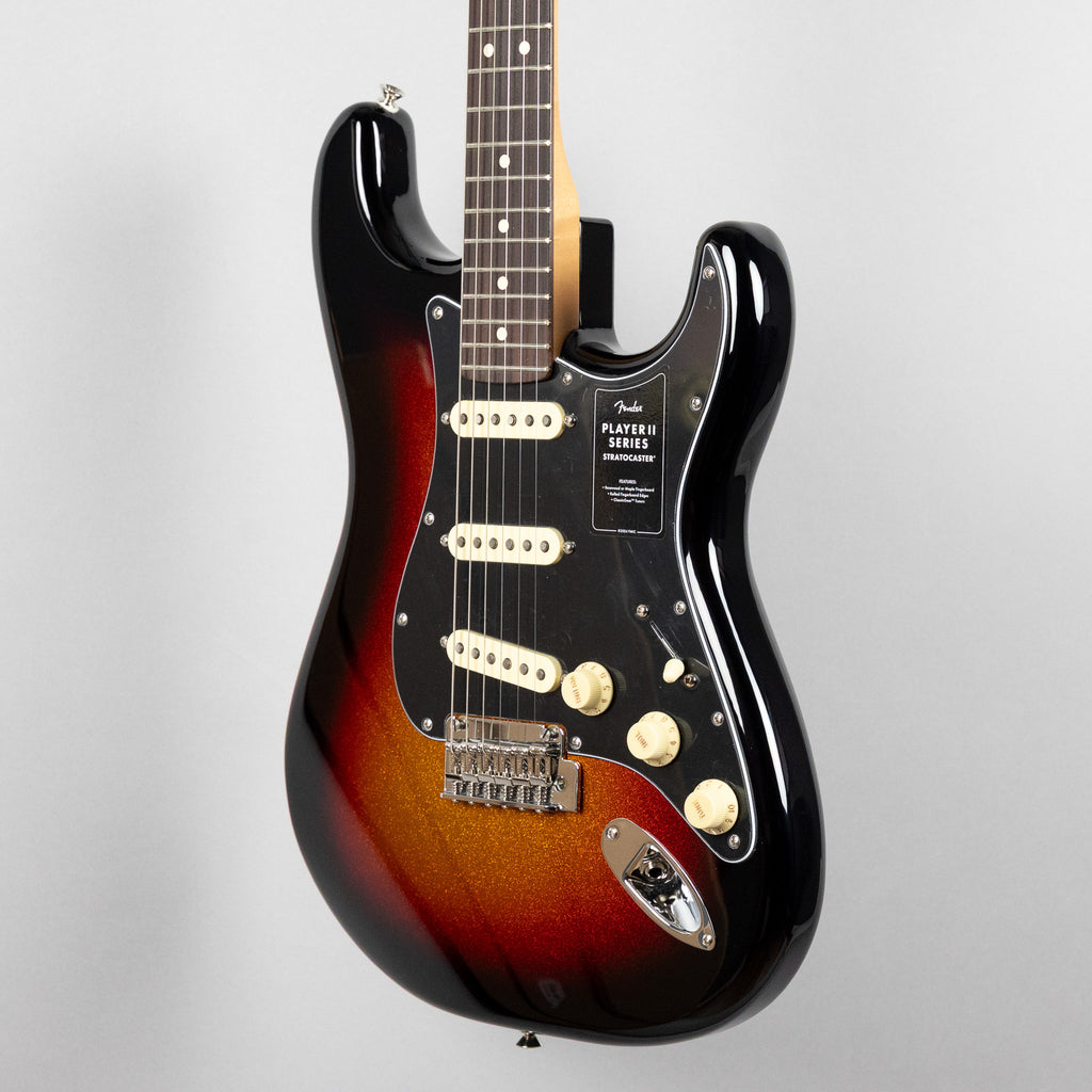 Fender Limited Edition Player II Stratocaster, Sparkle 3-Color Sunburst