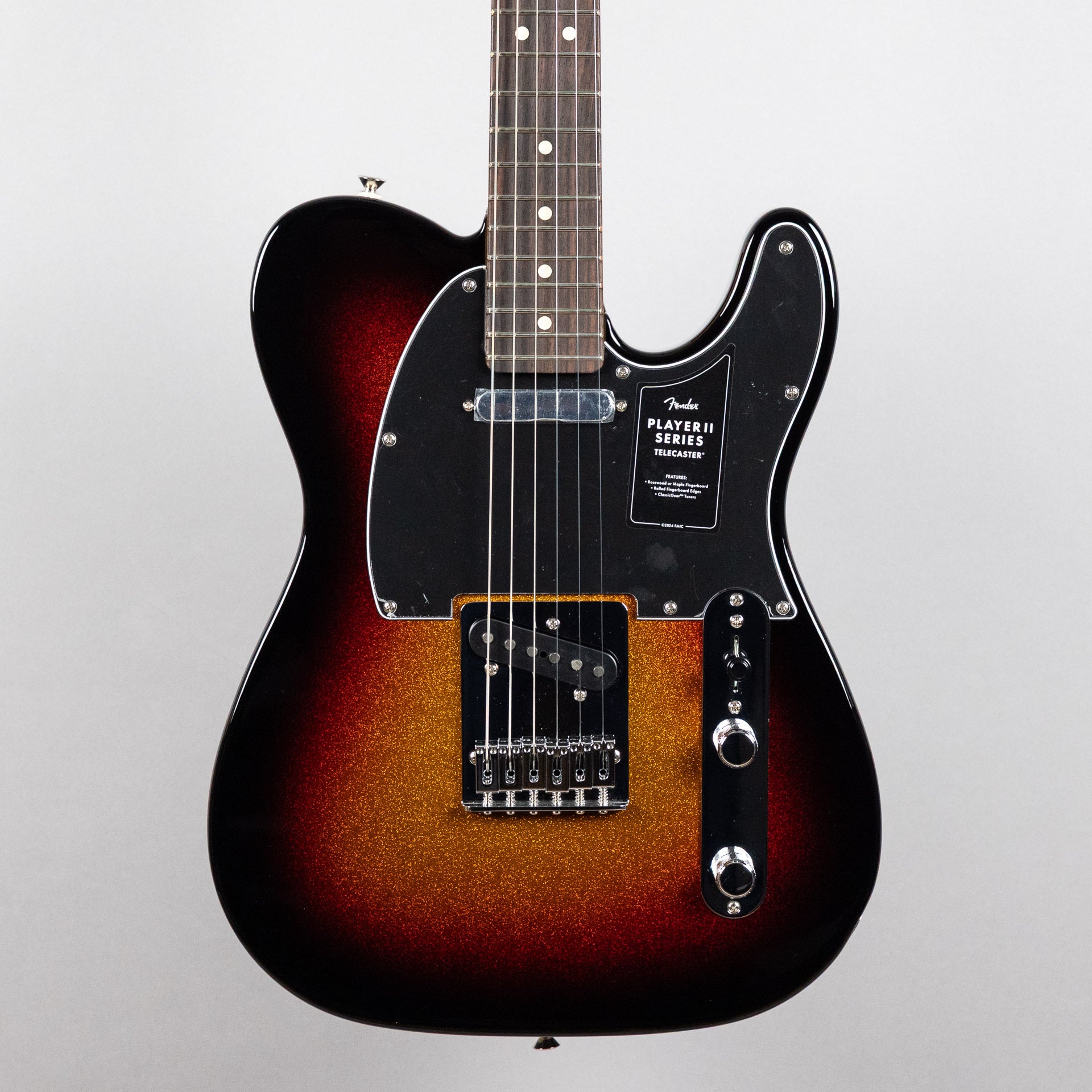 Fender Limited Edition Player II Telecaster, Sparkle 3-Color Sunburst
