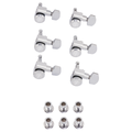 Fender Locking Stratocaster/Telecaster Staggered Tuning Machines (Polished Chrome) (6)