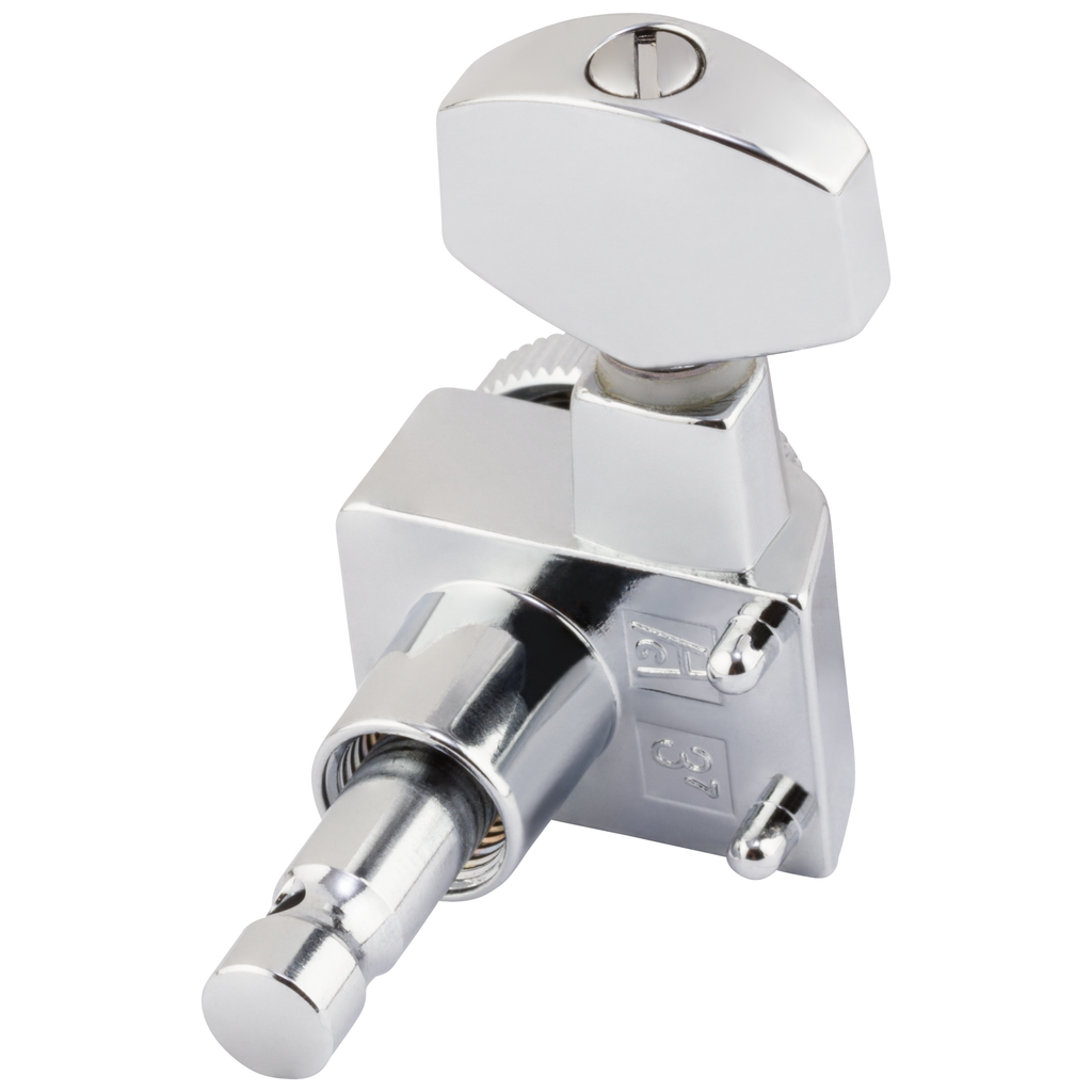 Fender Locking Stratocaster/Telecaster Staggered Tuning Machines (Polished Chrome) (6)
