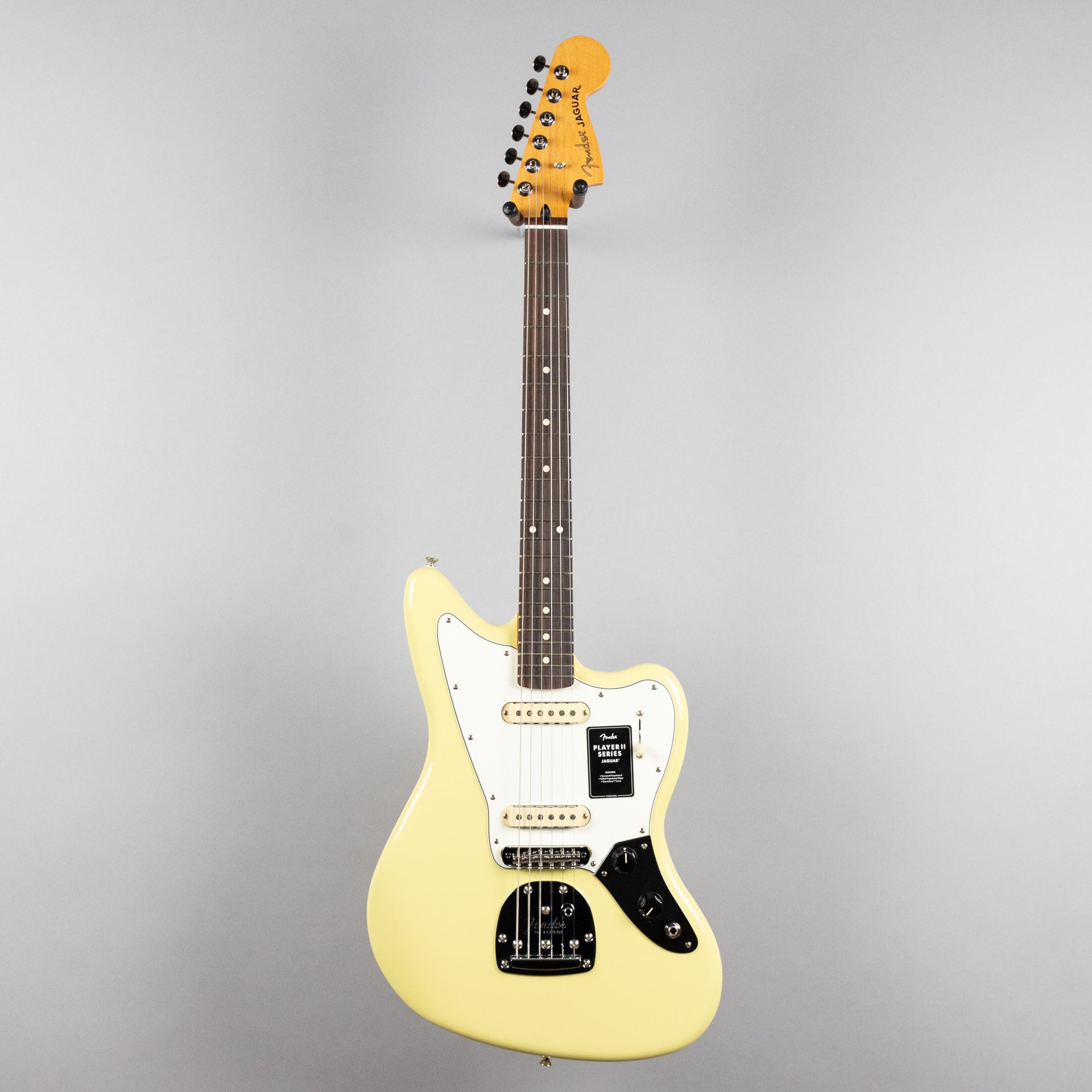 Fender Player Ⅱ Jaguar Fender Player II Jaguar, Hialeah Yellow – Carlton Music Center