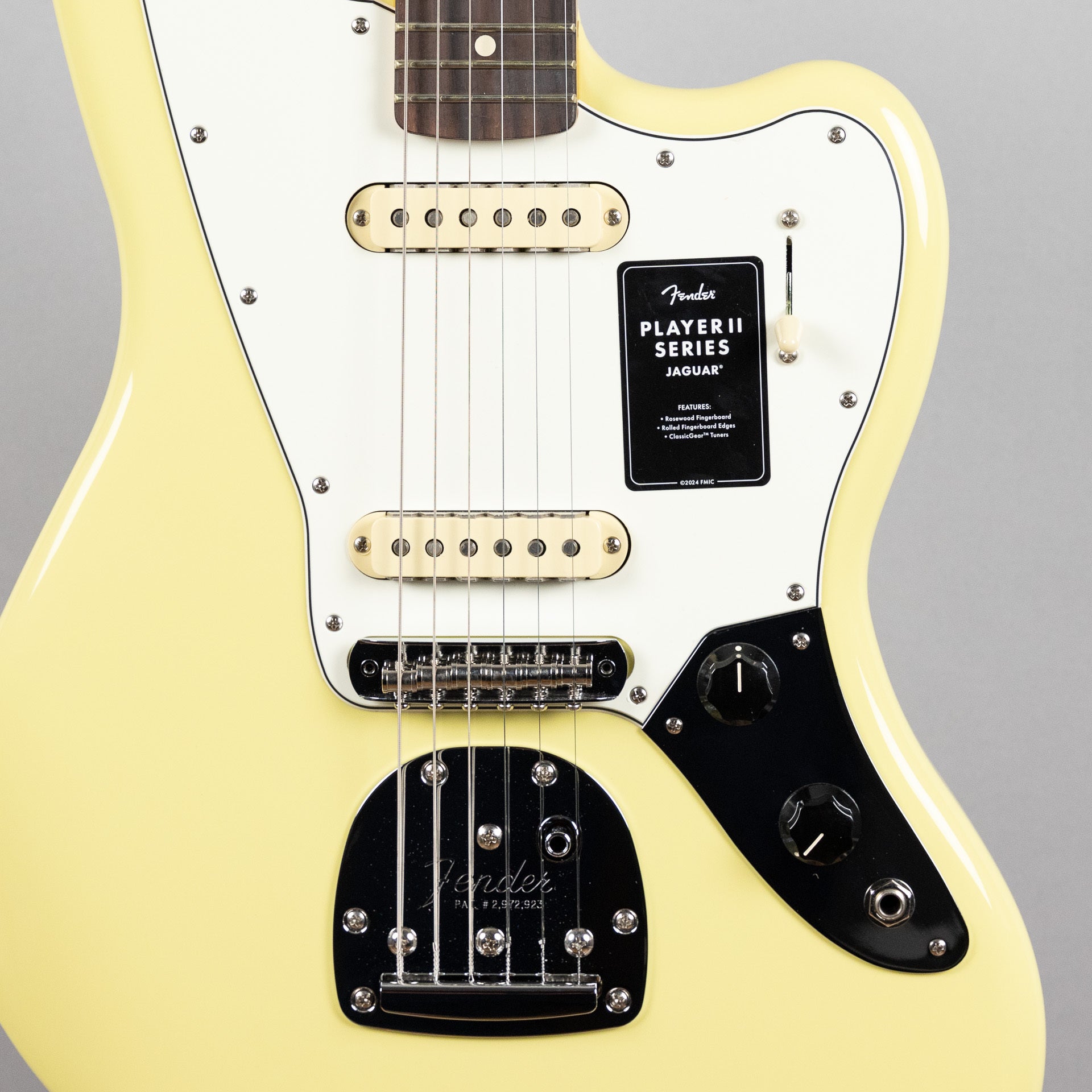 Fender Player II Jaguar, Hialeah Yellow – Carlton Music Center