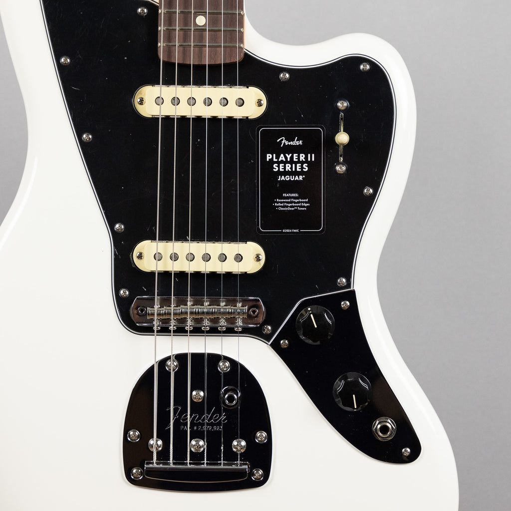 Fender Player II Jaguar, Polar White