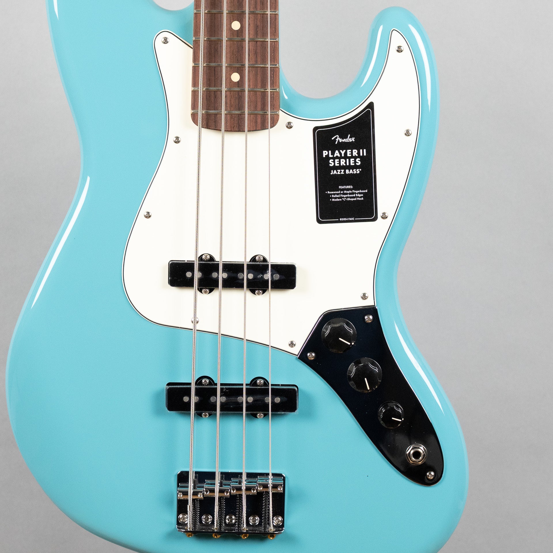 Fender Player II Jazz Bass, Aquatone Blue – Carlton Music Center