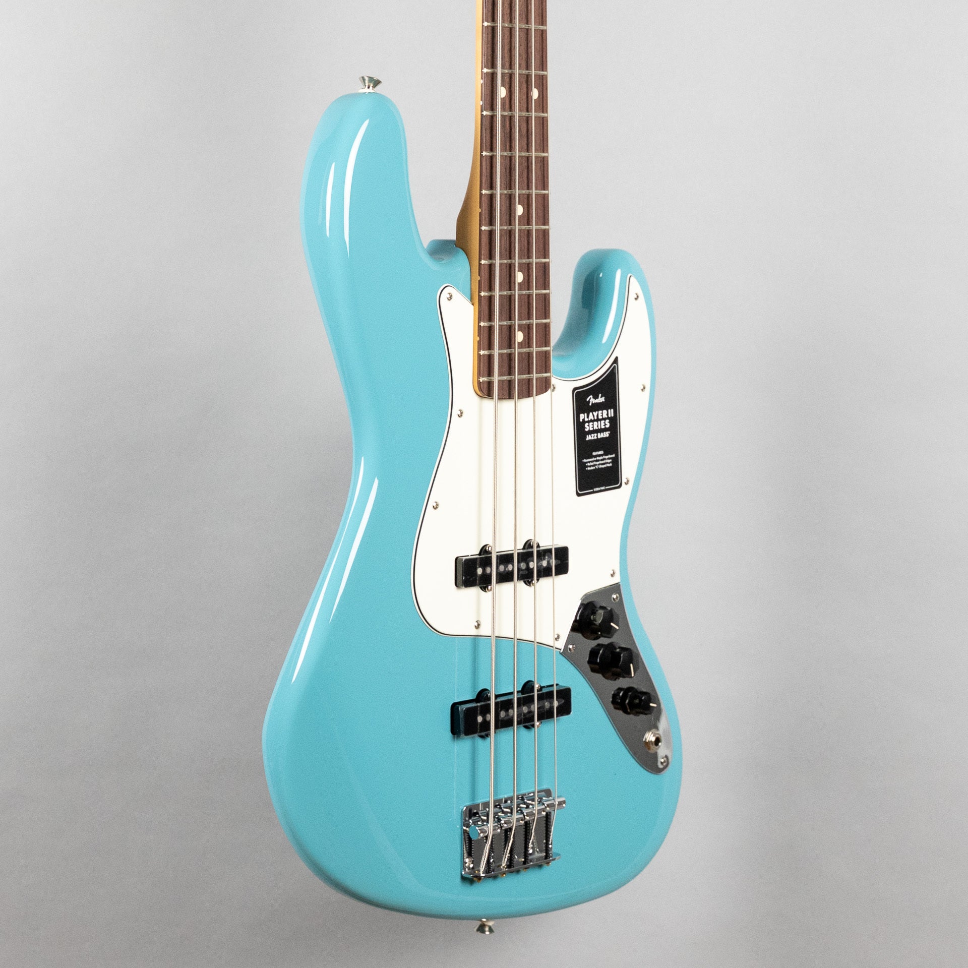 Fender Player II Jazz Bass, Aquatone Blue – Carlton Music Center