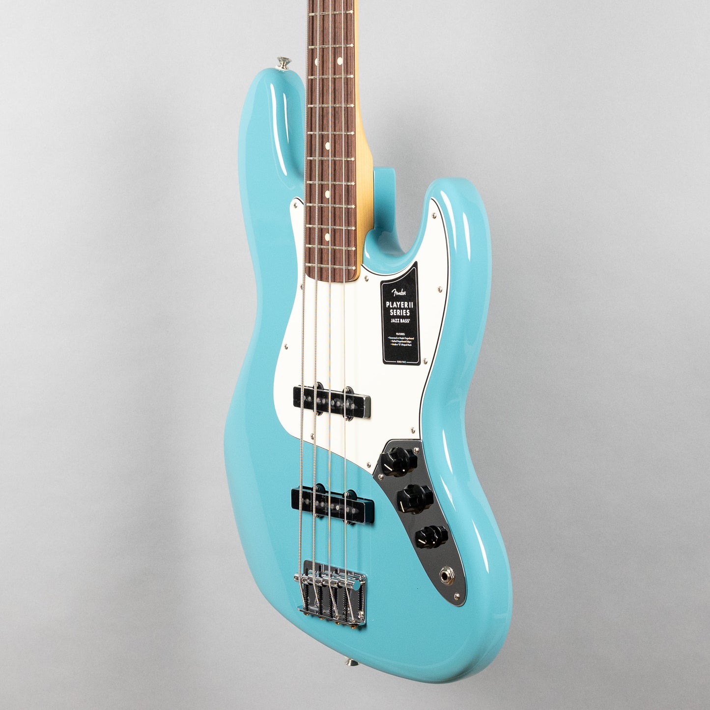 Fender Player II Jazz Bass, Aquatone Blue