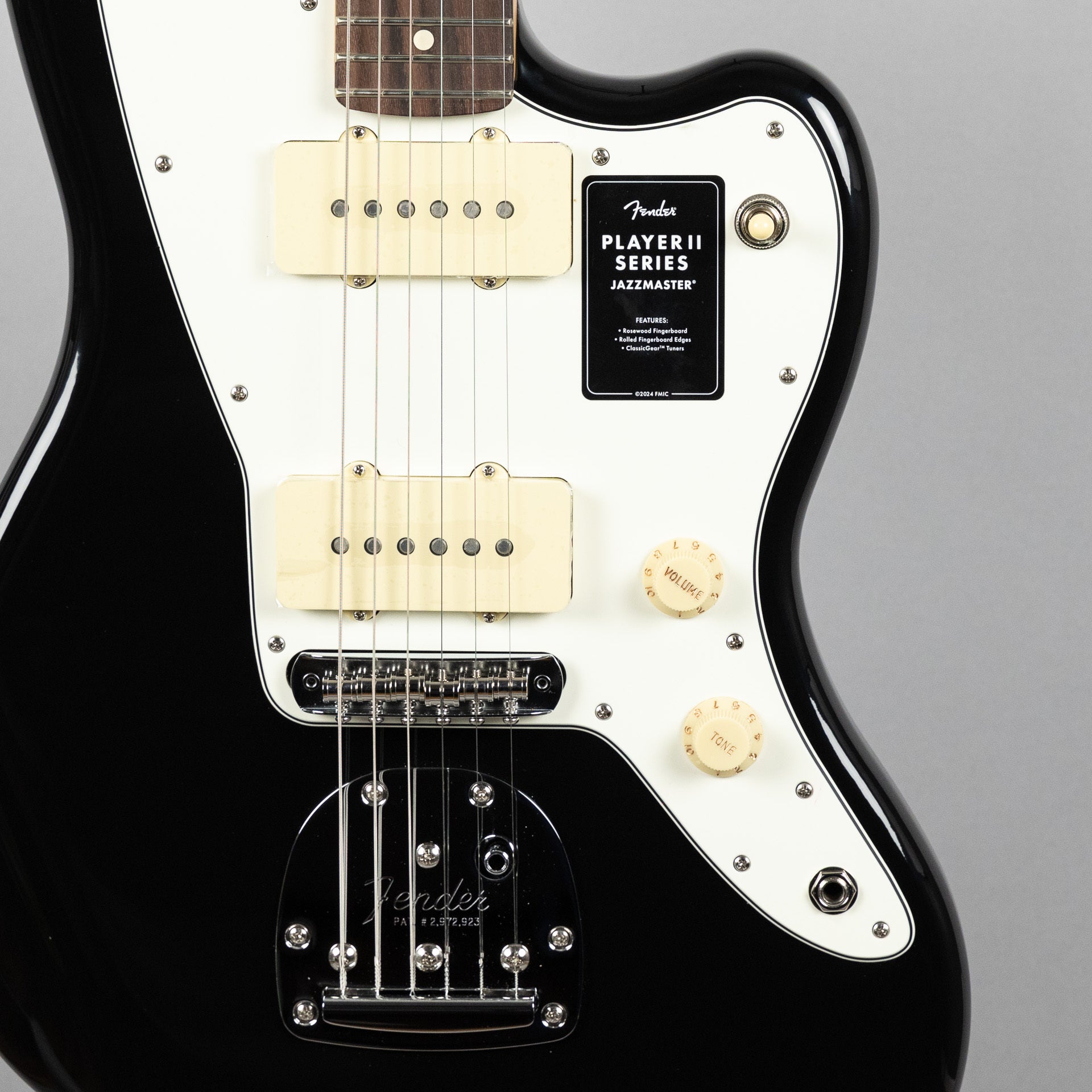 Fender Player II Jazzmaster, Black – Carlton Music Center