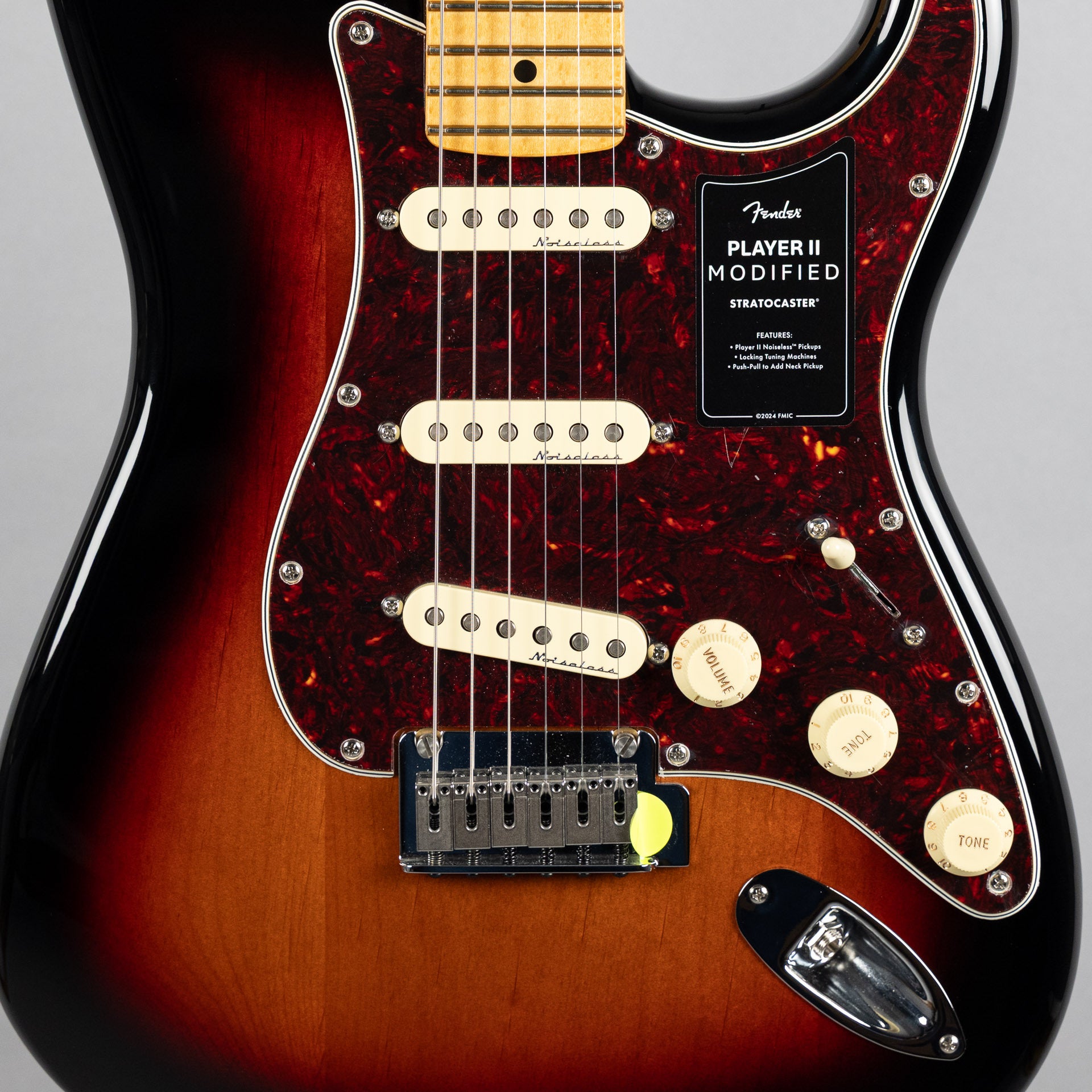 Fender Player II Modified Stratocaster, 3-Color Sunburst