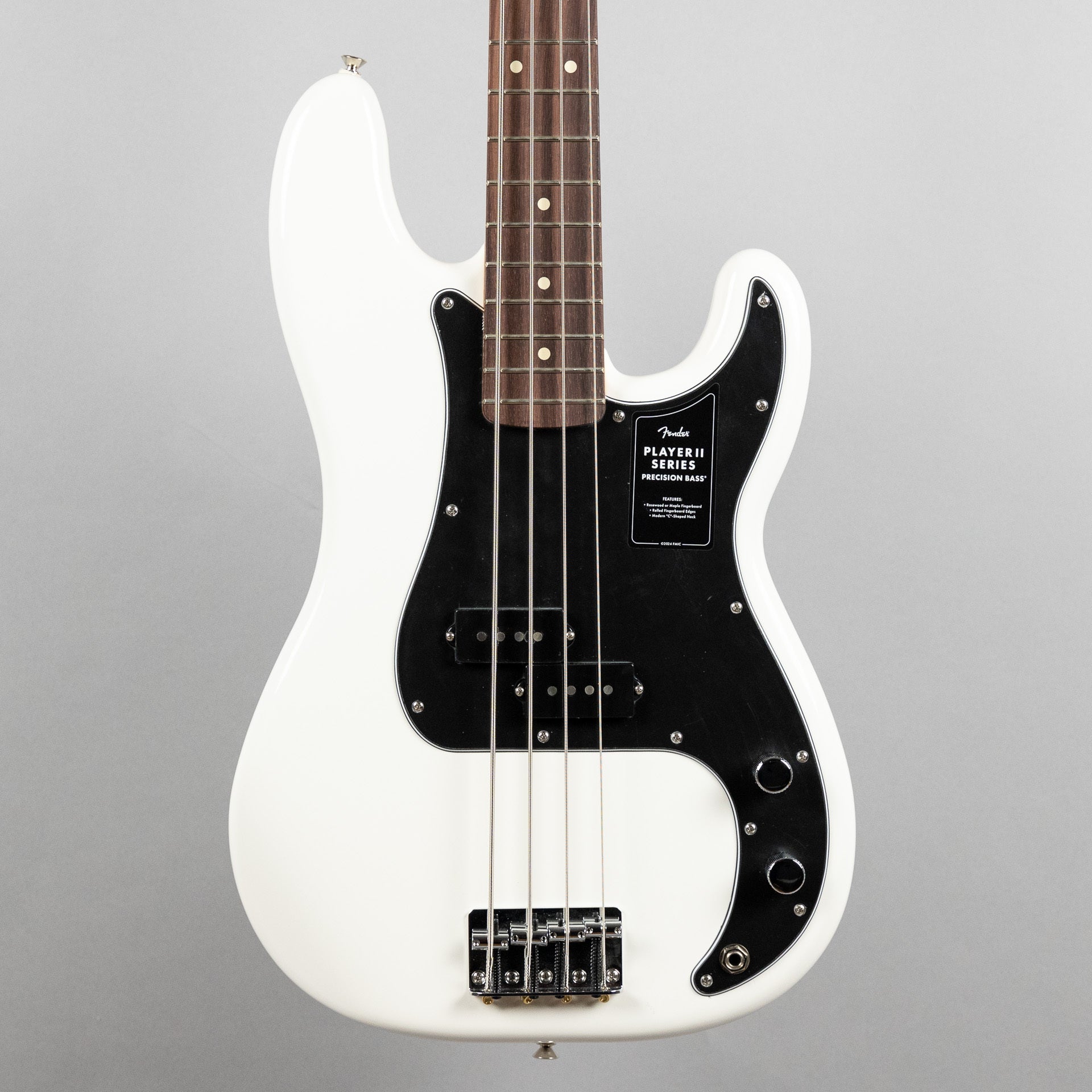 Fender Player II Precision Bass, Polar White – Carlton Music Center