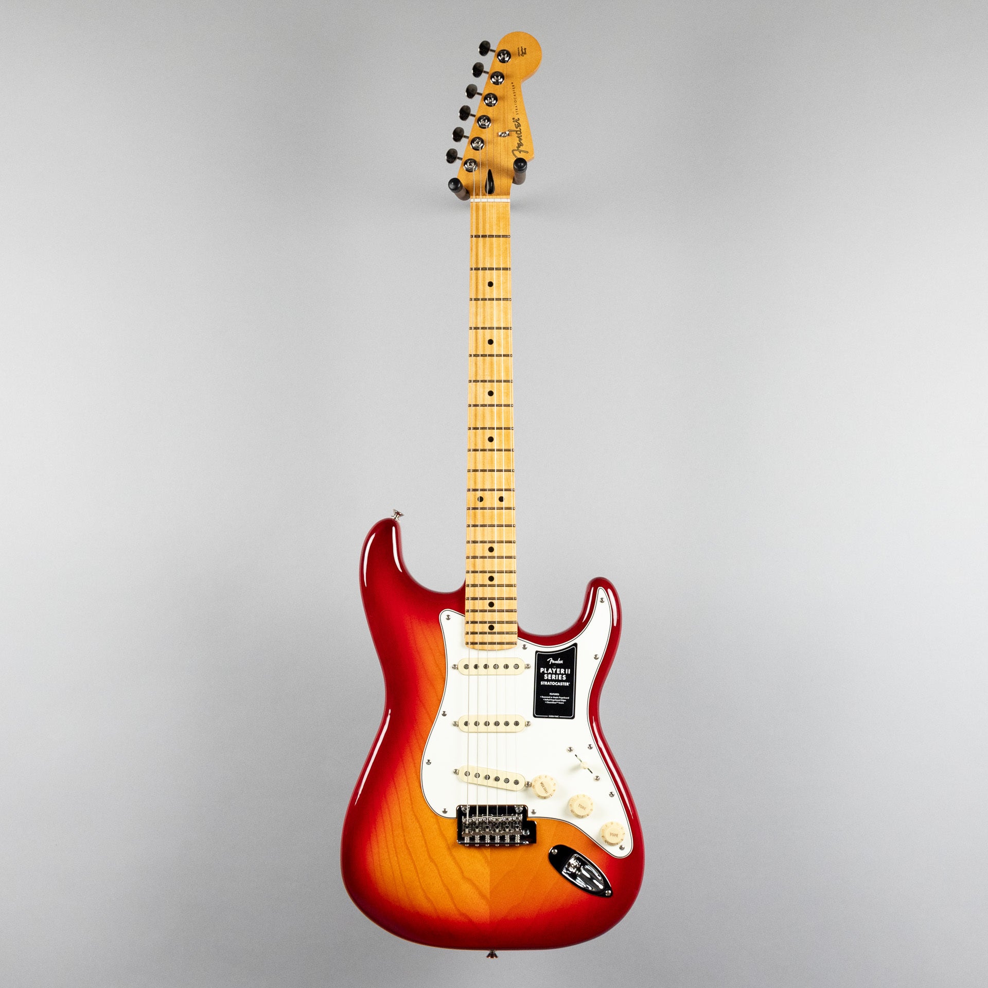 Fender Player II Stratocaster, Aged Cherry Burst (Chambered)