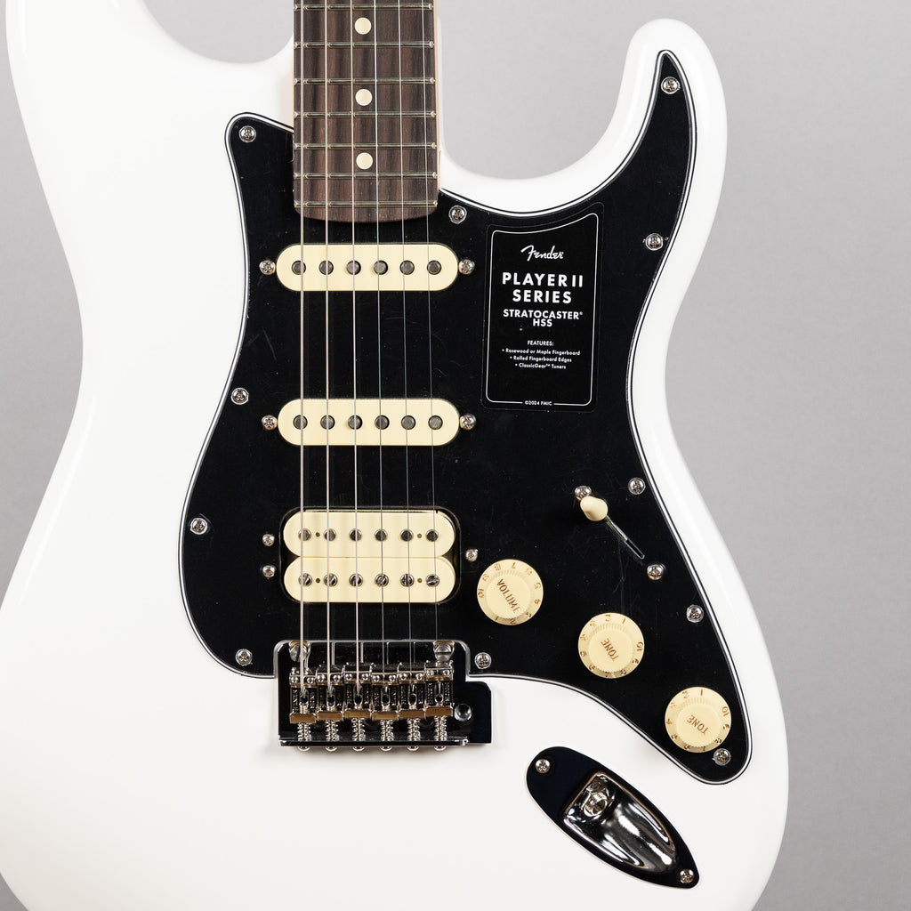 Fender Player II Stratocaster HSS, Polar White