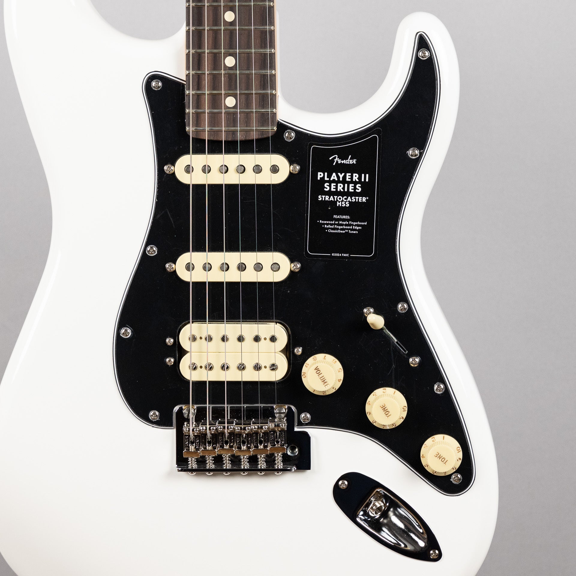 Fender Player II Stratocaster HSS, Polar White
