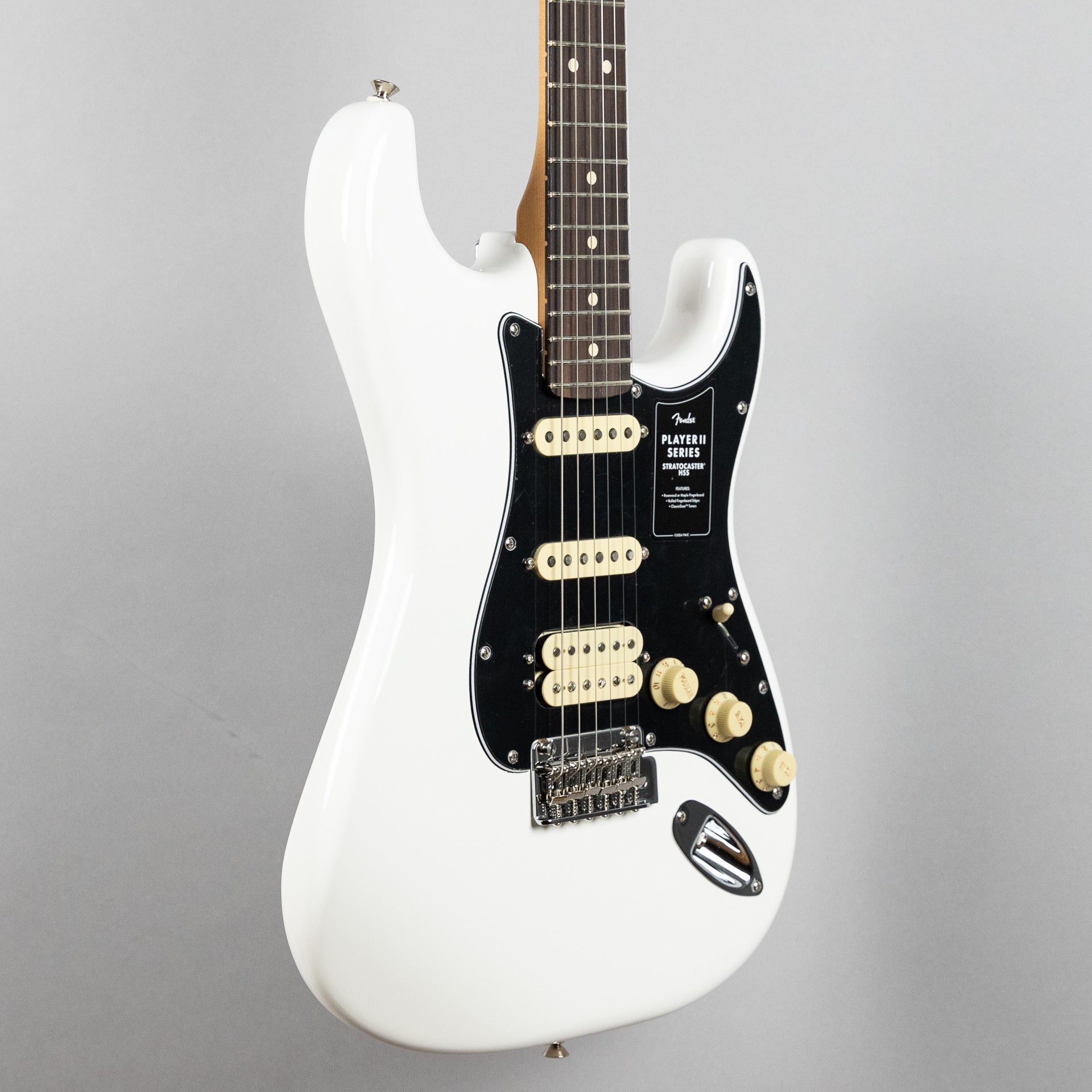 Fender Player II Stratocaster HSS, Polar White