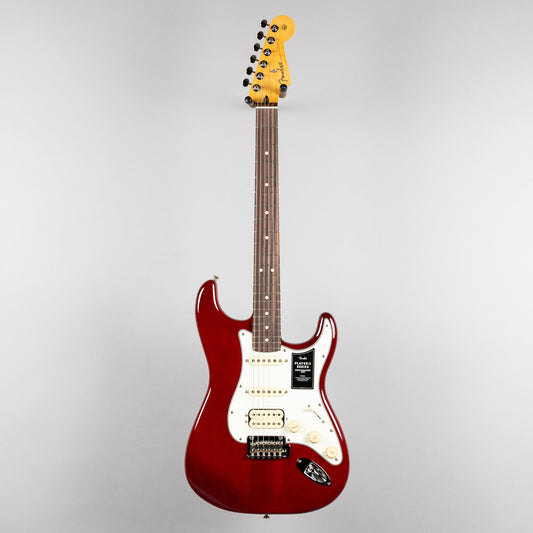 Fender Player II Stratocaster HSS, Transparent Cherry Burst (Chambered)