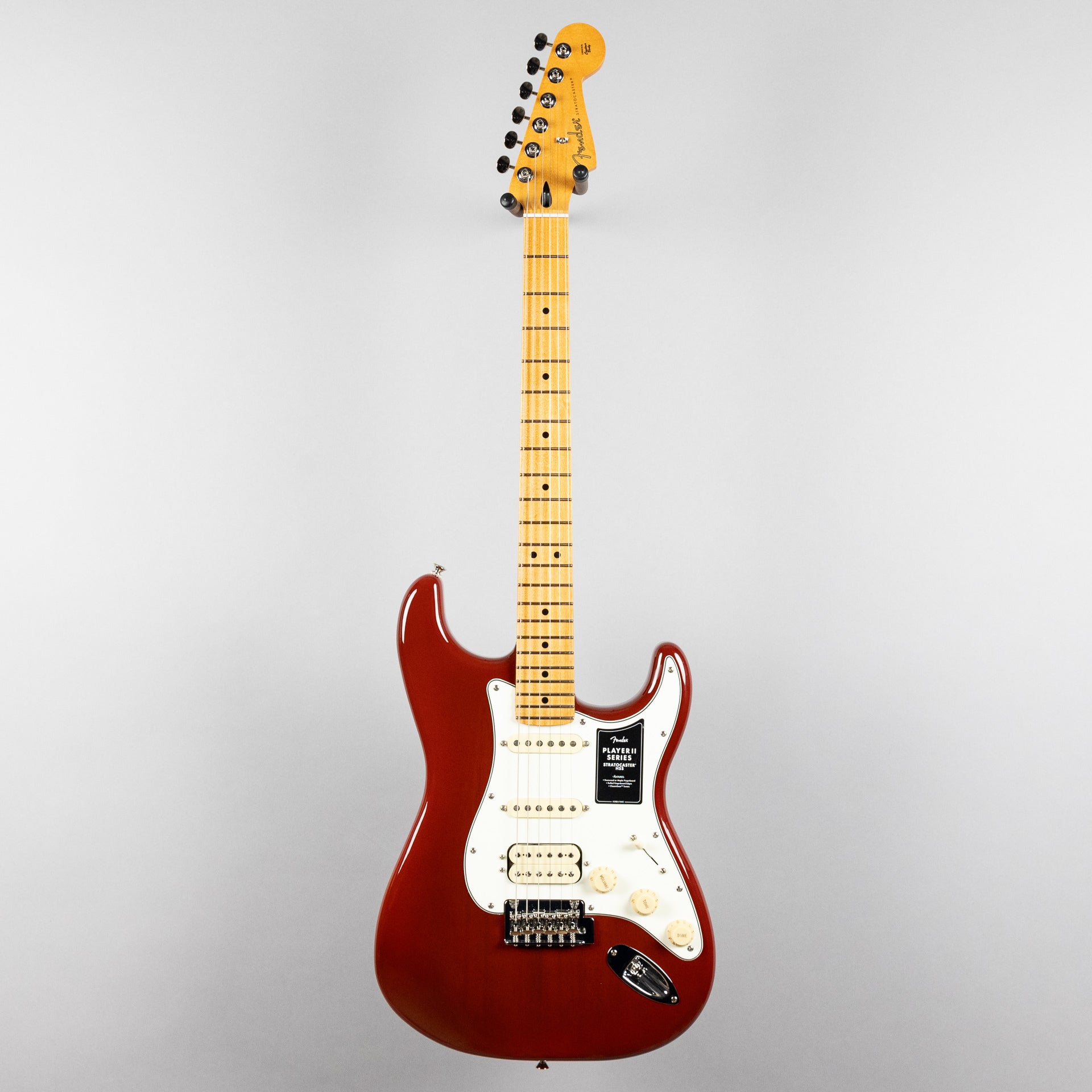 Fender Player II Stratocaster HSS, Transparent Mocha Burst (Chambered Mahogany)