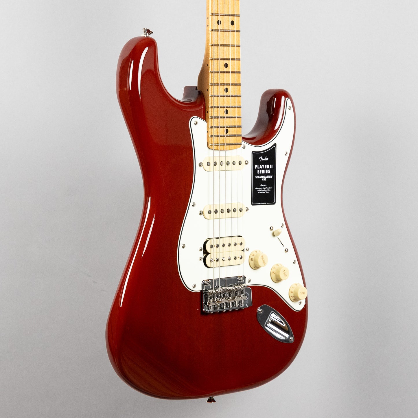 Fender Player II Stratocaster HSS, Transparent Mocha Burst (Chambered Mahogany)