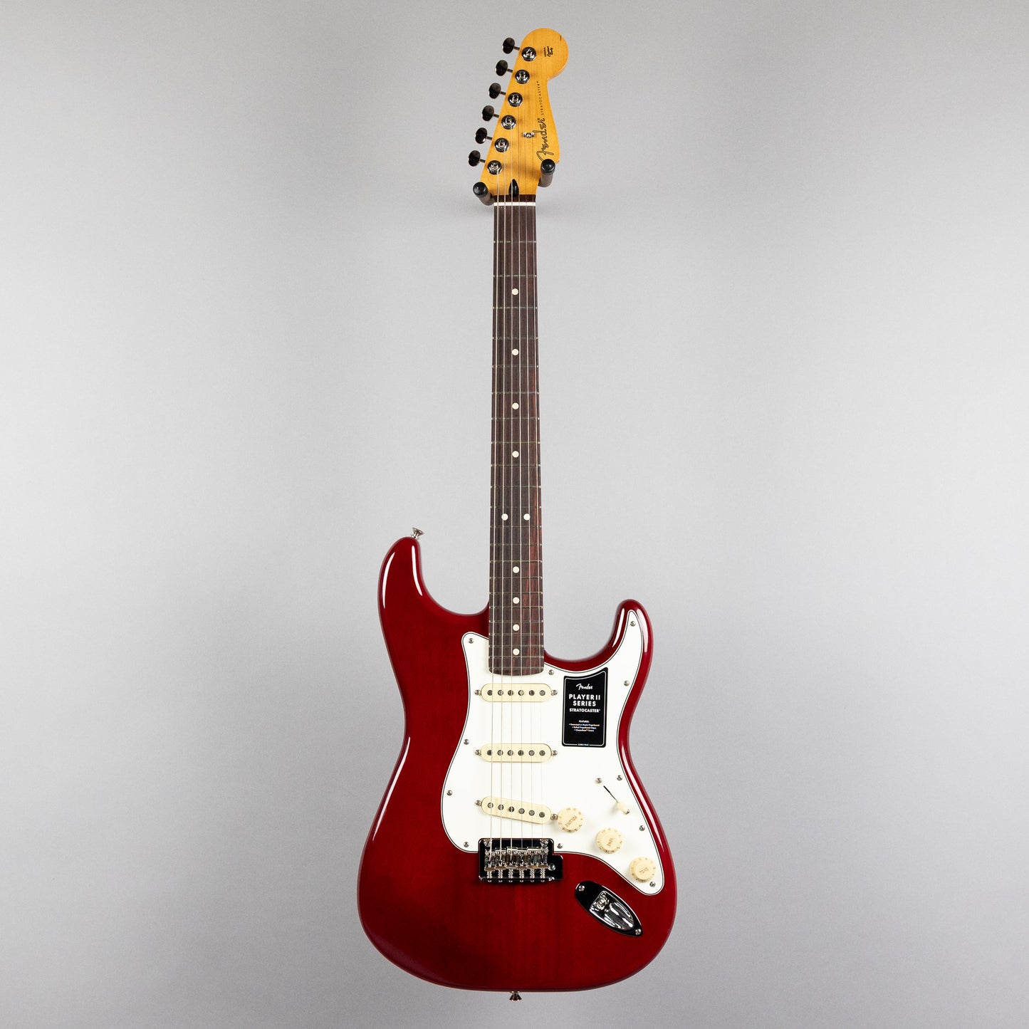 Fender Player II Stratocaster, Transparent Cherry Burst (Chambered)