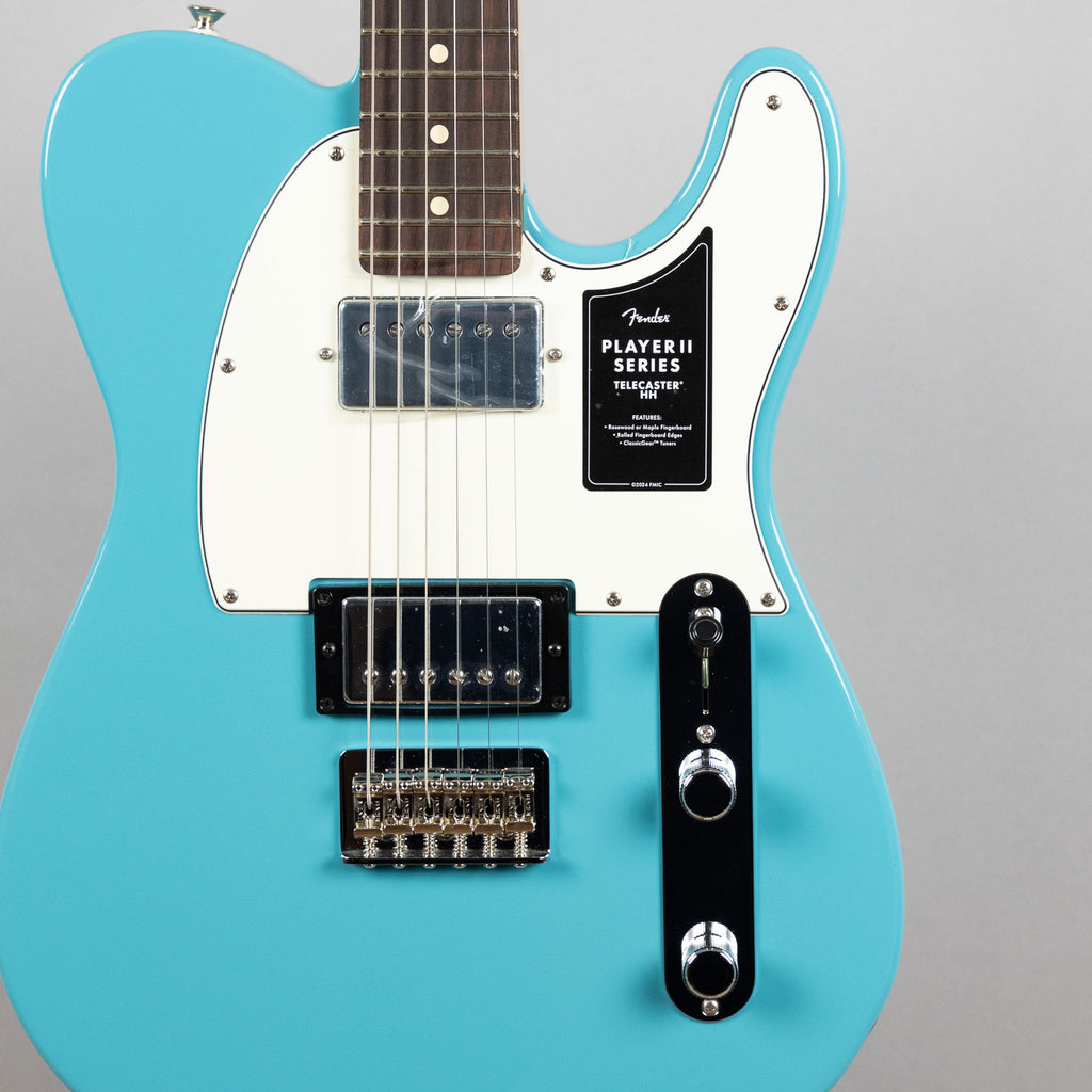 Fender Player II Telecaster HH, Aquatone Blue