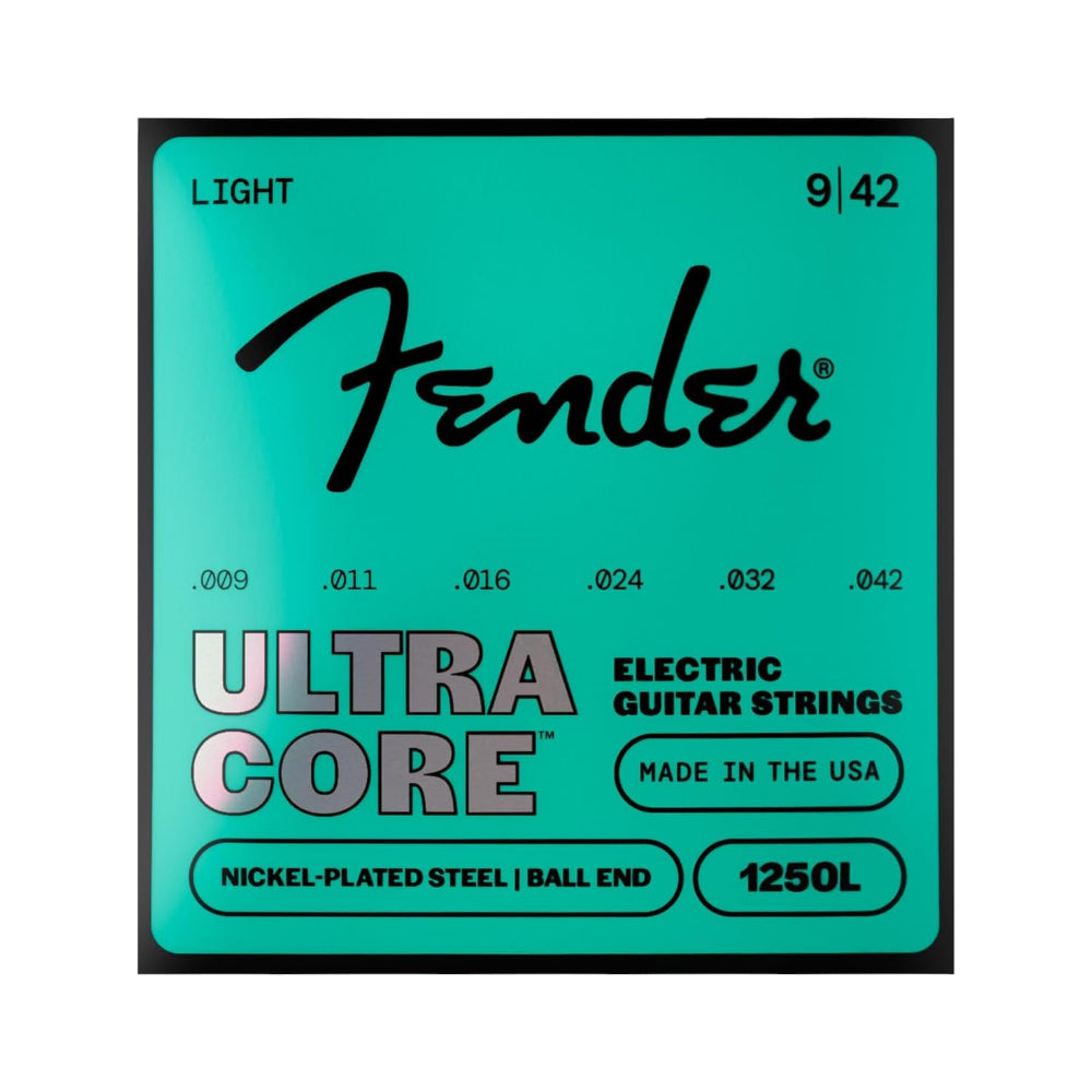 Fender Ultracore 1250L Ball End Electric Guitar Strings, 09-42