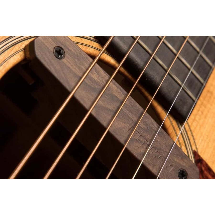 Fishman Neo-D Single Coil Removable Magnetic Soundhole Pickup, Woodgrain