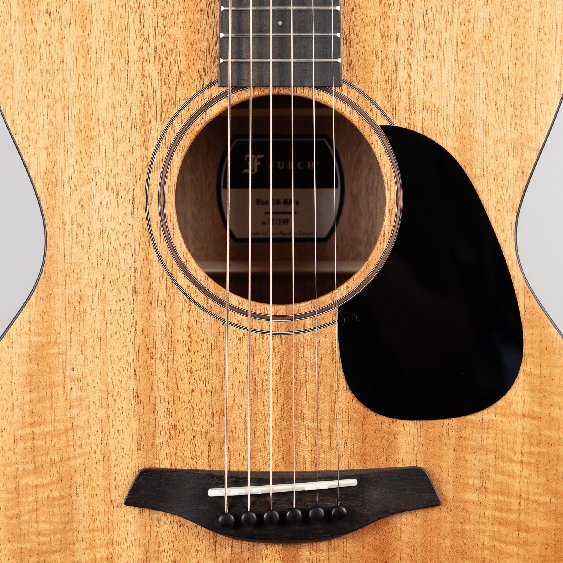 Furch Blue OM-MM a VTC, Mahogany / Mahogany with Premium Gig Bag