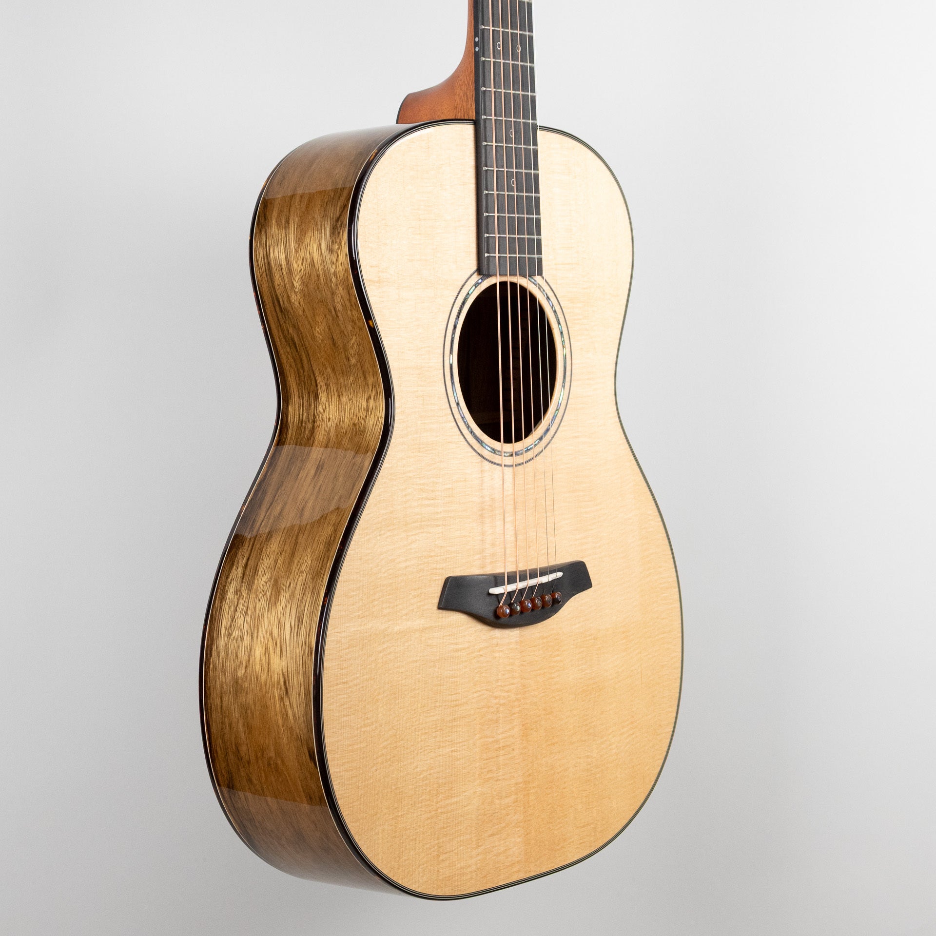 Furch Yellow OM-SXa Back Stage Exotic Tonewood Series, Black Limba OM with Hard Case