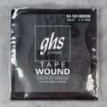 GHS 3060 Black Nylon Tapewound Electric Bass Strings, Medium, 50-105