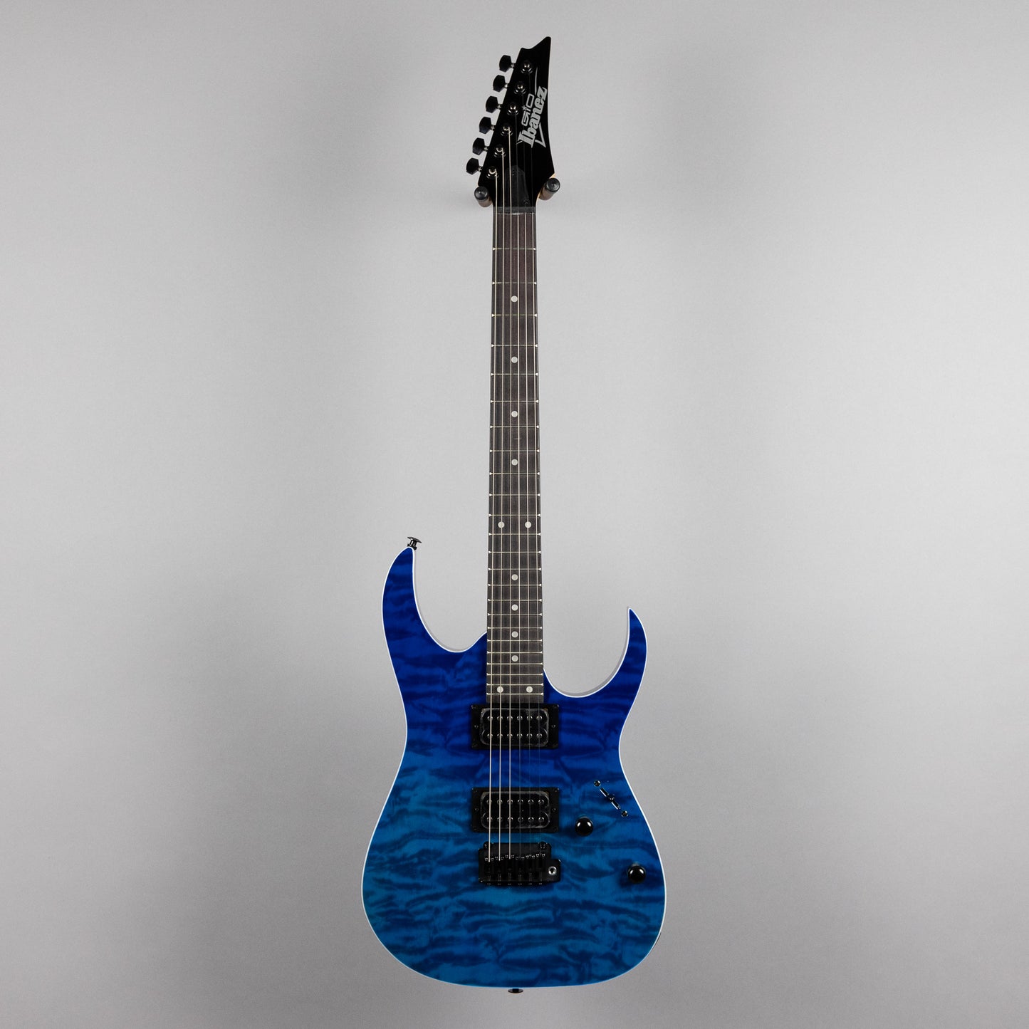 Ibanez GRG120QASP-BGD Electric Guitar in Blue Gradation