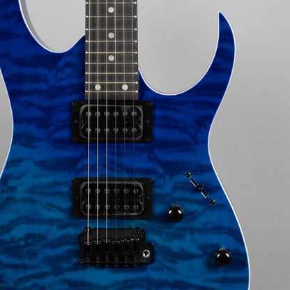 Ibanez GRG120QASP-BGD Electric Guitar in Blue Gradation