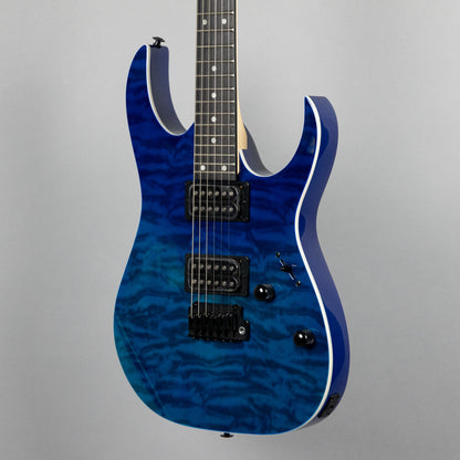 Ibanez GRG120QASP-BGD Electric Guitar in Blue Gradation