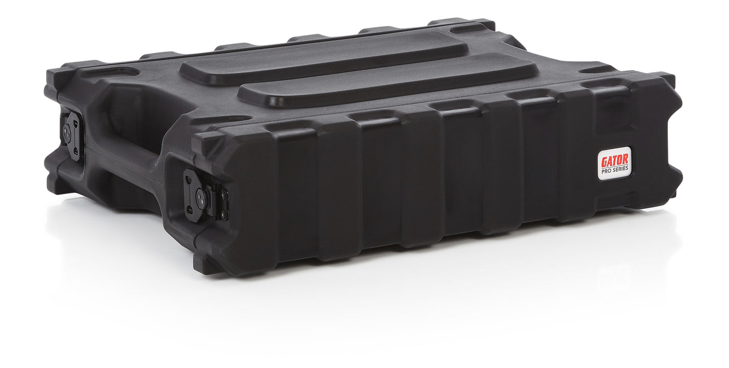 Gator 2U, 13" Deep Molded Audio Rack Case